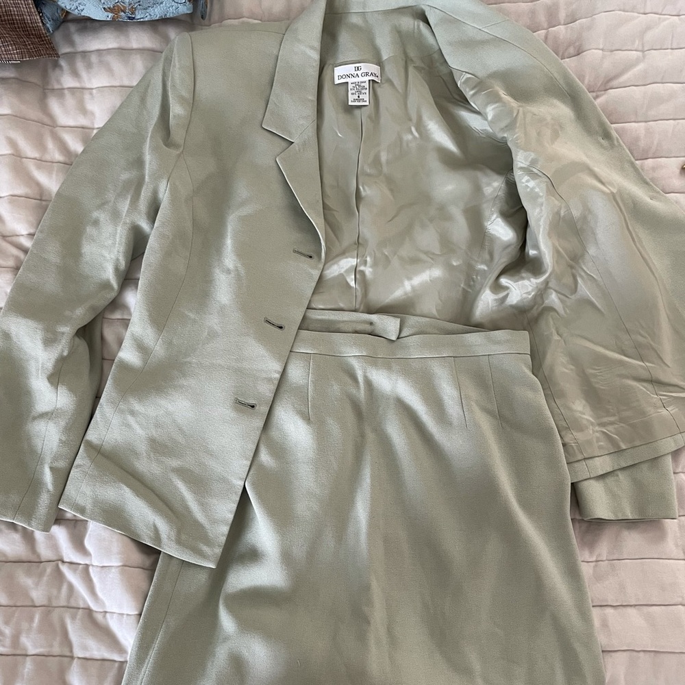 Donna Gray Vintage Mint suit set
